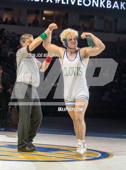 Thumbnail 1 in CIF State Boys Wrestling Championships (Finals; 152lbs - 285llbs) photogallery.