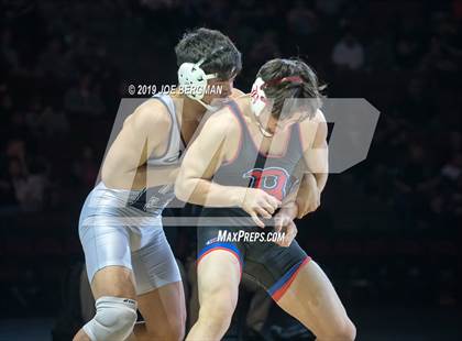 Thumbnail 3 in CIF State Boys Wrestling Championships (Finals; 152lbs - 285llbs) photogallery.