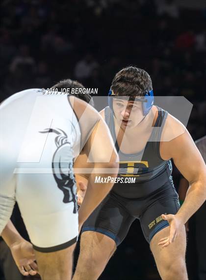 Thumbnail 1 in CIF State Boys Wrestling Championships (Finals; 152lbs - 285llbs) photogallery.