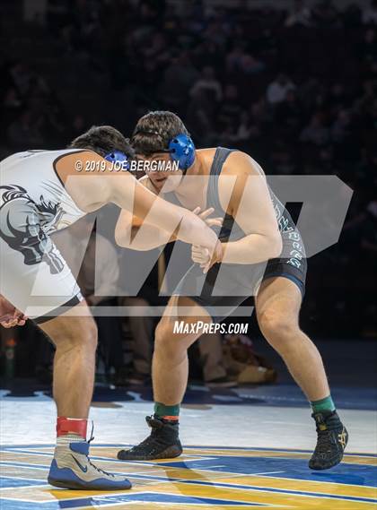 Thumbnail 1 in CIF State Boys Wrestling Championships (Finals; 152lbs - 285llbs) photogallery.