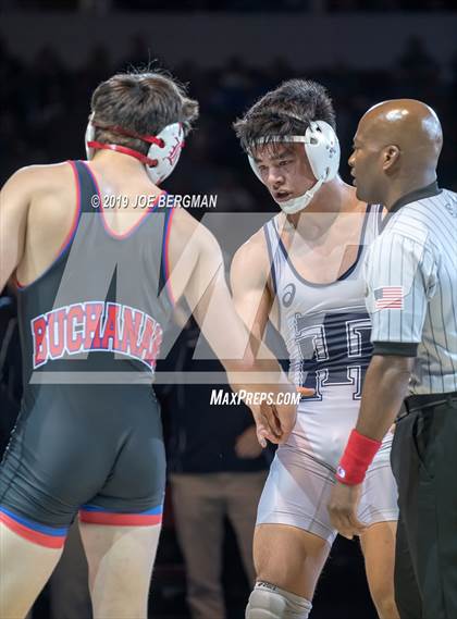 Thumbnail 3 in CIF State Boys Wrestling Championships (Finals; 152lbs - 285llbs) photogallery.