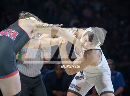 Thumbnail 1 in CIF State Boys Wrestling Championships (Finals; 152lbs - 285llbs) photogallery.