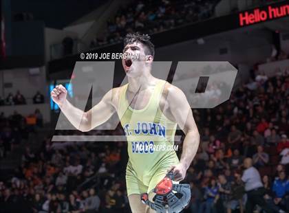 Thumbnail 2 in CIF State Boys Wrestling Championships (Finals; 152lbs - 285llbs) photogallery.