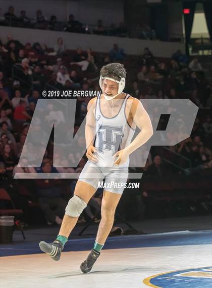 Thumbnail 3 in CIF State Boys Wrestling Championships (Finals; 152lbs - 285llbs) photogallery.