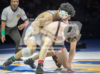 Thumbnail 1 in CIF State Boys Wrestling Championships (Finals; 152lbs - 285llbs) photogallery.