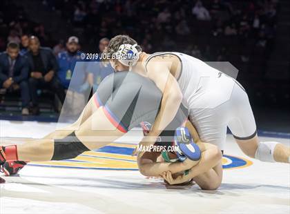 Thumbnail 1 in CIF State Boys Wrestling Championships (Finals; 152lbs - 285llbs) photogallery.