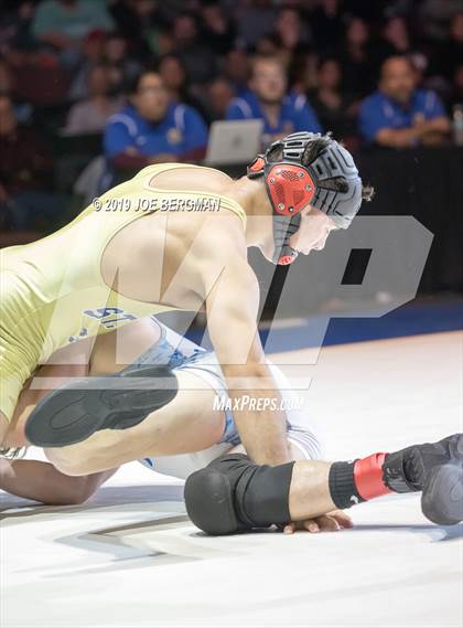 Thumbnail 1 in CIF State Boys Wrestling Championships (Finals; 152lbs - 285llbs) photogallery.