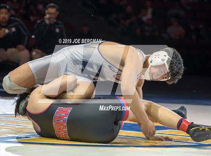 Thumbnail 2 in CIF State Boys Wrestling Championships (Finals; 152lbs - 285llbs) photogallery.