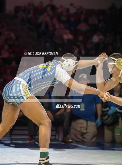 Thumbnail 1 in CIF State Boys Wrestling Championships (Finals; 152lbs - 285llbs) photogallery.