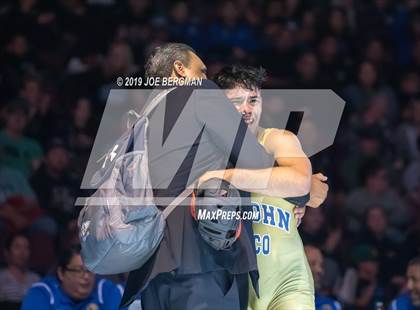 Thumbnail 1 in CIF State Boys Wrestling Championships (Finals; 152lbs - 285llbs) photogallery.