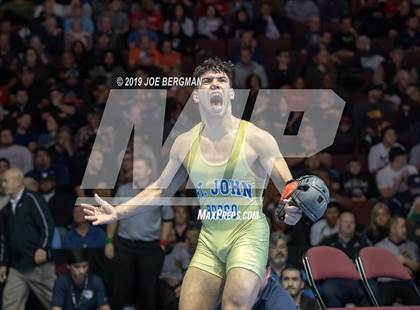 Thumbnail 3 in CIF State Boys Wrestling Championships (Finals; 152lbs - 285llbs) photogallery.