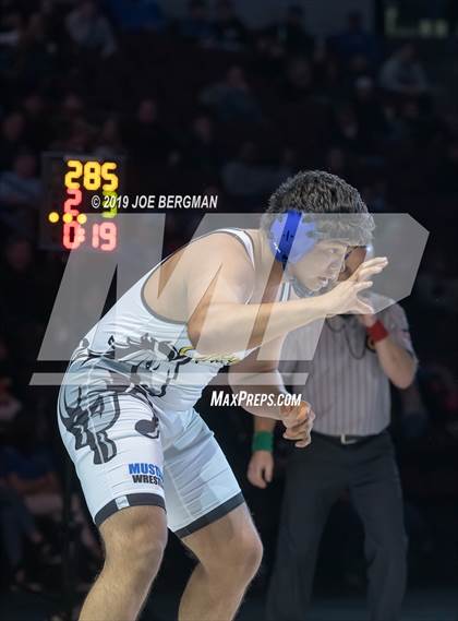 Thumbnail 1 in CIF State Boys Wrestling Championships (Finals; 152lbs - 285llbs) photogallery.
