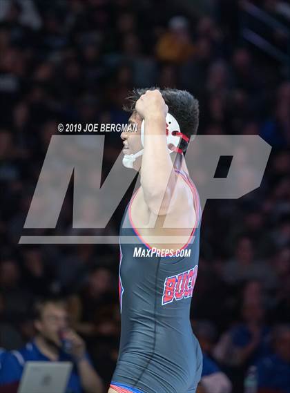 Thumbnail 3 in CIF State Boys Wrestling Championships (Finals; 152lbs - 285llbs) photogallery.