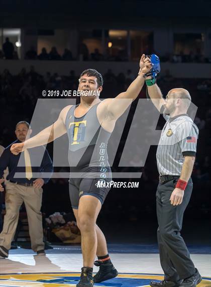 Thumbnail 1 in CIF State Boys Wrestling Championships (Finals; 152lbs - 285llbs) photogallery.