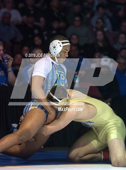 Thumbnail 3 in CIF State Boys Wrestling Championships (Finals; 152lbs - 285llbs) photogallery.
