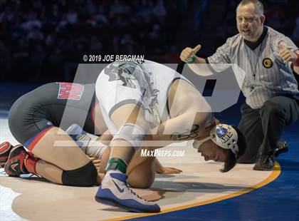 Thumbnail 1 in CIF State Boys Wrestling Championships (Finals; 152lbs - 285llbs) photogallery.
