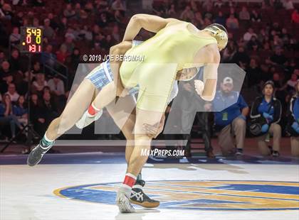Thumbnail 1 in CIF State Boys Wrestling Championships (Finals; 152lbs - 285llbs) photogallery.