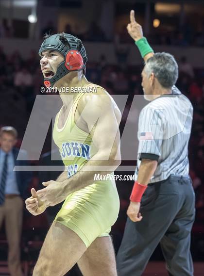 Thumbnail 2 in CIF State Boys Wrestling Championships (Finals; 152lbs - 285llbs) photogallery.