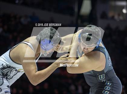 Thumbnail 3 in CIF State Boys Wrestling Championships (Finals; 152lbs - 285llbs) photogallery.