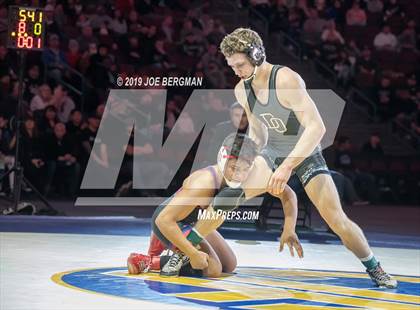 Thumbnail 1 in CIF State Boys Wrestling Championships (Finals; 152lbs - 285llbs) photogallery.