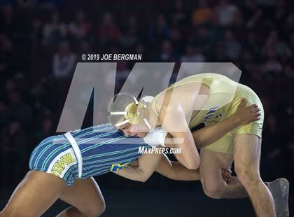 Thumbnail 1 in CIF State Boys Wrestling Championships (Finals; 152lbs - 285llbs) photogallery.