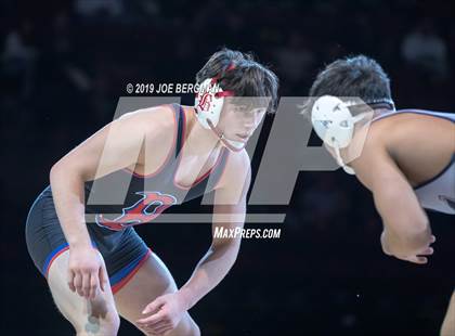 Thumbnail 1 in CIF State Boys Wrestling Championships (Finals; 152lbs - 285llbs) photogallery.