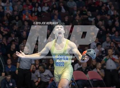 Thumbnail 2 in CIF State Boys Wrestling Championships (Finals; 152lbs - 285llbs) photogallery.