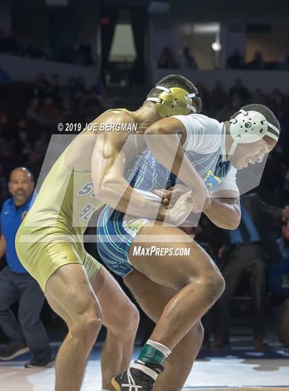 Thumbnail 1 in CIF State Boys Wrestling Championships (Finals; 152lbs - 285llbs) photogallery.