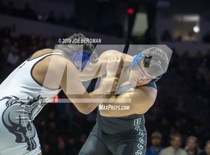 Thumbnail 1 in CIF State Boys Wrestling Championships (Finals; 152lbs - 285llbs) photogallery.