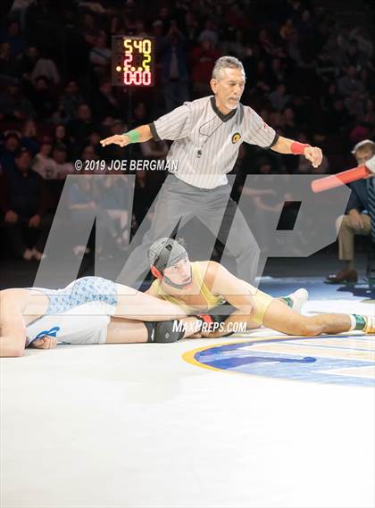 Thumbnail 1 in CIF State Boys Wrestling Championships (Finals; 152lbs - 285llbs) photogallery.