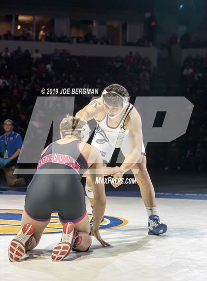 Thumbnail 1 in CIF State Boys Wrestling Championships (Finals; 152lbs - 285llbs) photogallery.
