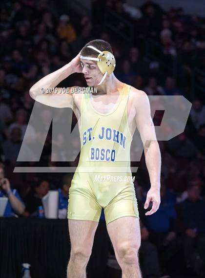 Thumbnail 1 in CIF State Boys Wrestling Championships (Finals; 152lbs - 285llbs) photogallery.
