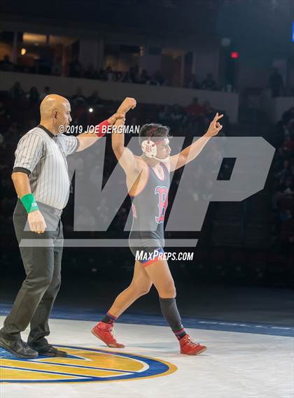 Thumbnail 1 in CIF State Boys Wrestling Championships (Finals; 152lbs - 285llbs) photogallery.