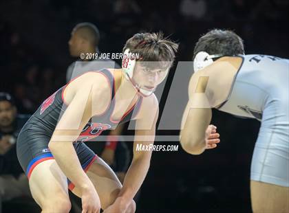 Thumbnail 1 in CIF State Boys Wrestling Championships (Finals; 152lbs - 285llbs) photogallery.