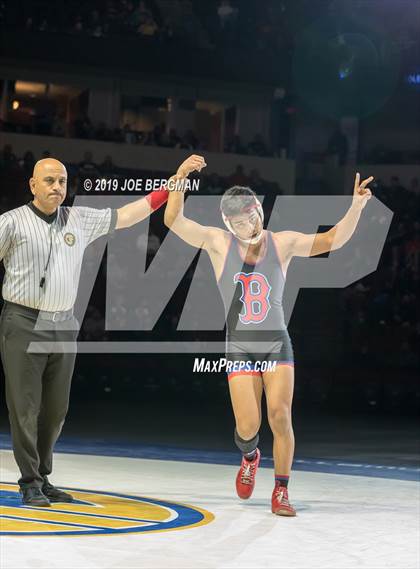 Thumbnail 3 in CIF State Boys Wrestling Championships (Finals; 152lbs - 285llbs) photogallery.