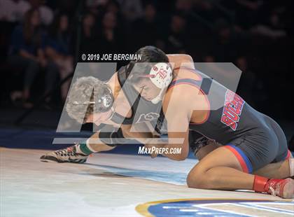 Thumbnail 1 in CIF State Boys Wrestling Championships (Finals; 152lbs - 285llbs) photogallery.