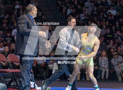 Thumbnail 1 in CIF State Boys Wrestling Championships (Finals; 152lbs - 285llbs) photogallery.