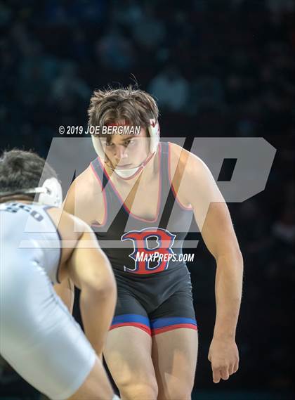 Thumbnail 1 in CIF State Boys Wrestling Championships (Finals; 152lbs - 285llbs) photogallery.