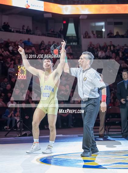 Thumbnail 2 in CIF State Boys Wrestling Championships (Finals; 152lbs - 285llbs) photogallery.