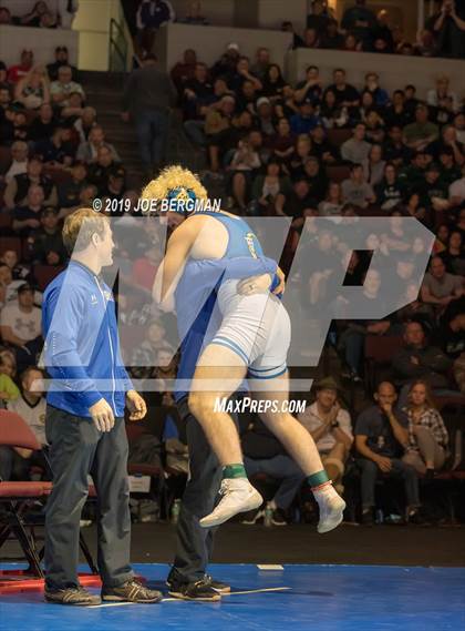 Thumbnail 3 in CIF State Boys Wrestling Championships (Finals; 152lbs - 285llbs) photogallery.