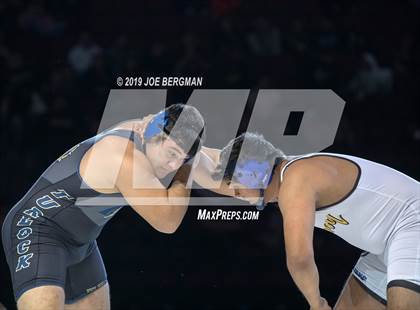 Thumbnail 2 in CIF State Boys Wrestling Championships (Finals; 152lbs - 285llbs) photogallery.