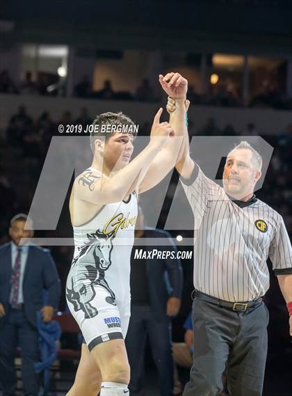 Thumbnail 1 in CIF State Boys Wrestling Championships (Finals; 152lbs - 285llbs) photogallery.