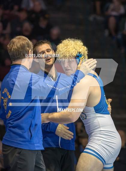 Thumbnail 3 in CIF State Boys Wrestling Championships (Finals; 152lbs - 285llbs) photogallery.