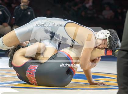 Thumbnail 3 in CIF State Boys Wrestling Championships (Finals; 152lbs - 285llbs) photogallery.