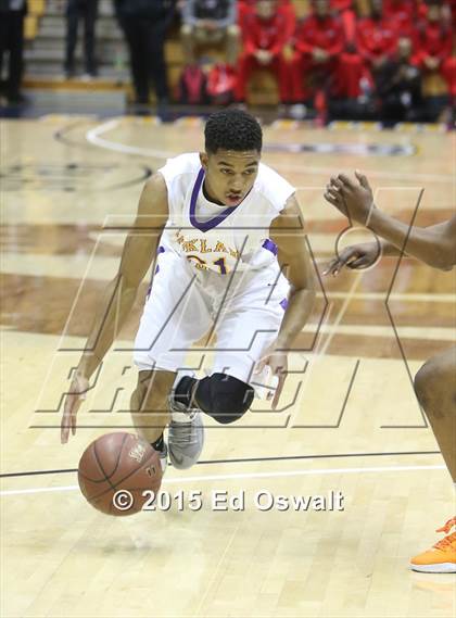 Thumbnail 3 in Oakland Tech vs. St. Joseph Notre Dame photogallery.