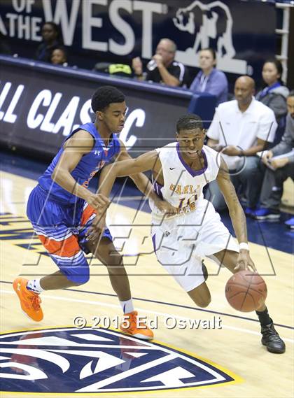 Thumbnail 3 in Oakland Tech vs. St. Joseph Notre Dame photogallery.