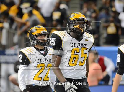 Thumbnail 2 in St. James @ Lutcher (LHSAA Class 3A Final) photogallery.