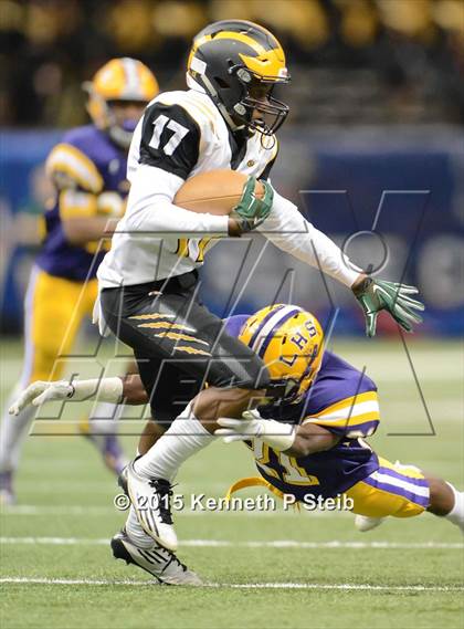 Thumbnail 1 in St. James @ Lutcher (LHSAA Class 3A Final) photogallery.