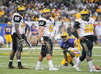 Thumbnail 1 in St. James @ Lutcher (LHSAA Class 3A Final) photogallery.