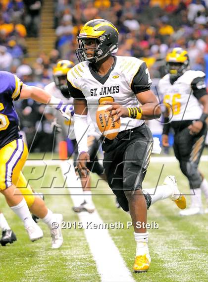 Thumbnail 2 in St. James @ Lutcher (LHSAA Class 3A Final) photogallery.